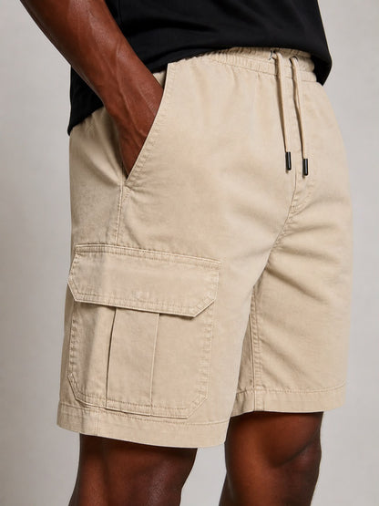 SHORT SARJA CARGO AREIA