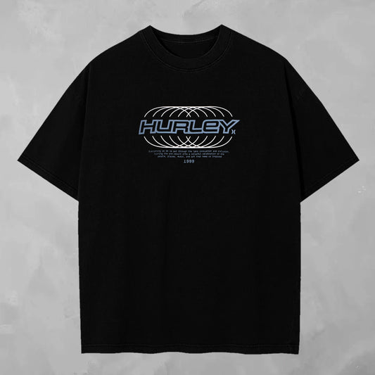 Camisa Hurley Sound Waves — frente