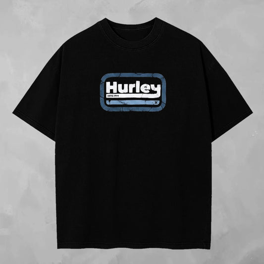 Camisa Hurley Estd 1999 Badge — frente