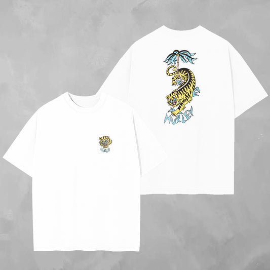 Camisa Hurley Tiger Palm — frente