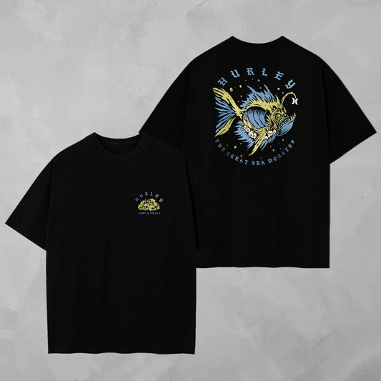 Camisa Hurley Great Sea Monster — frente