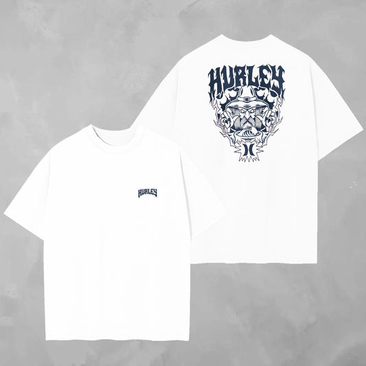 Camisa Hurley Pilgrim Skull — frente