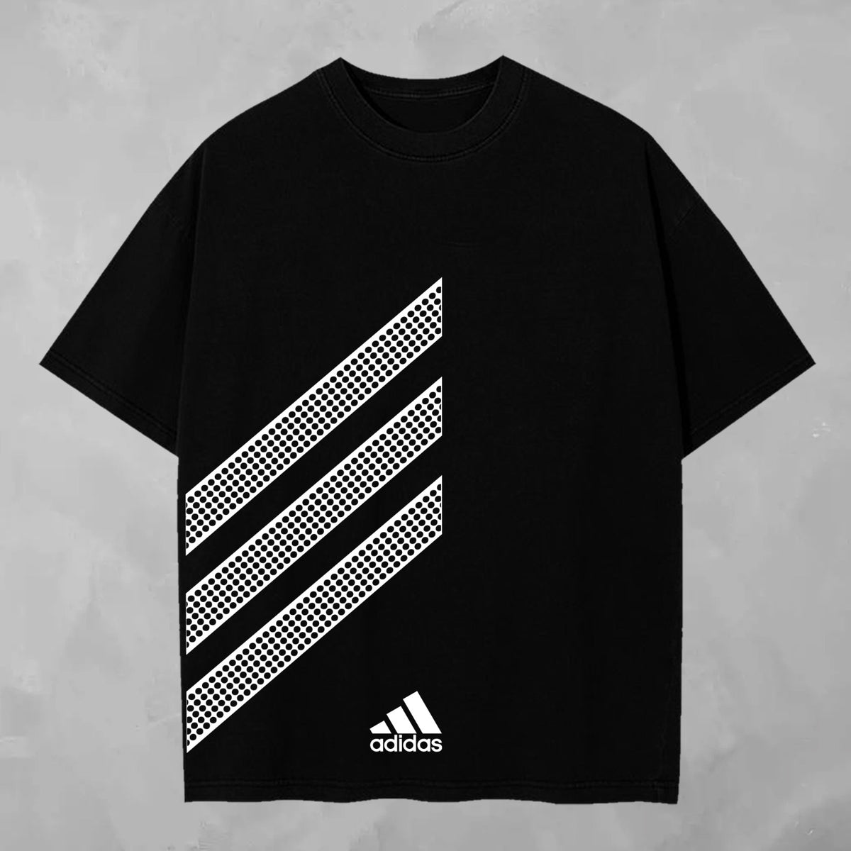 Camisa Adidas Diagonal Dots — frente