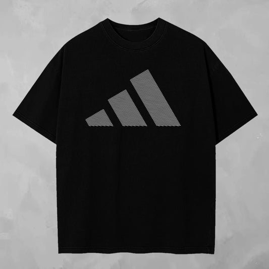 Camisa Adidas Striped Bars — frente