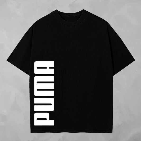 Camisa Puma Vertical Logo — frente