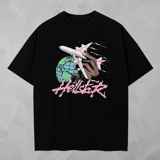Camisa Hellstar Global Flight — frente