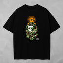 Camisa Bape Camo Ape Head — frente