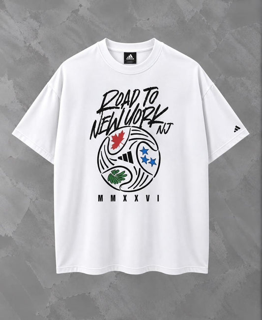 Camisa Adidas Road To New York — frente