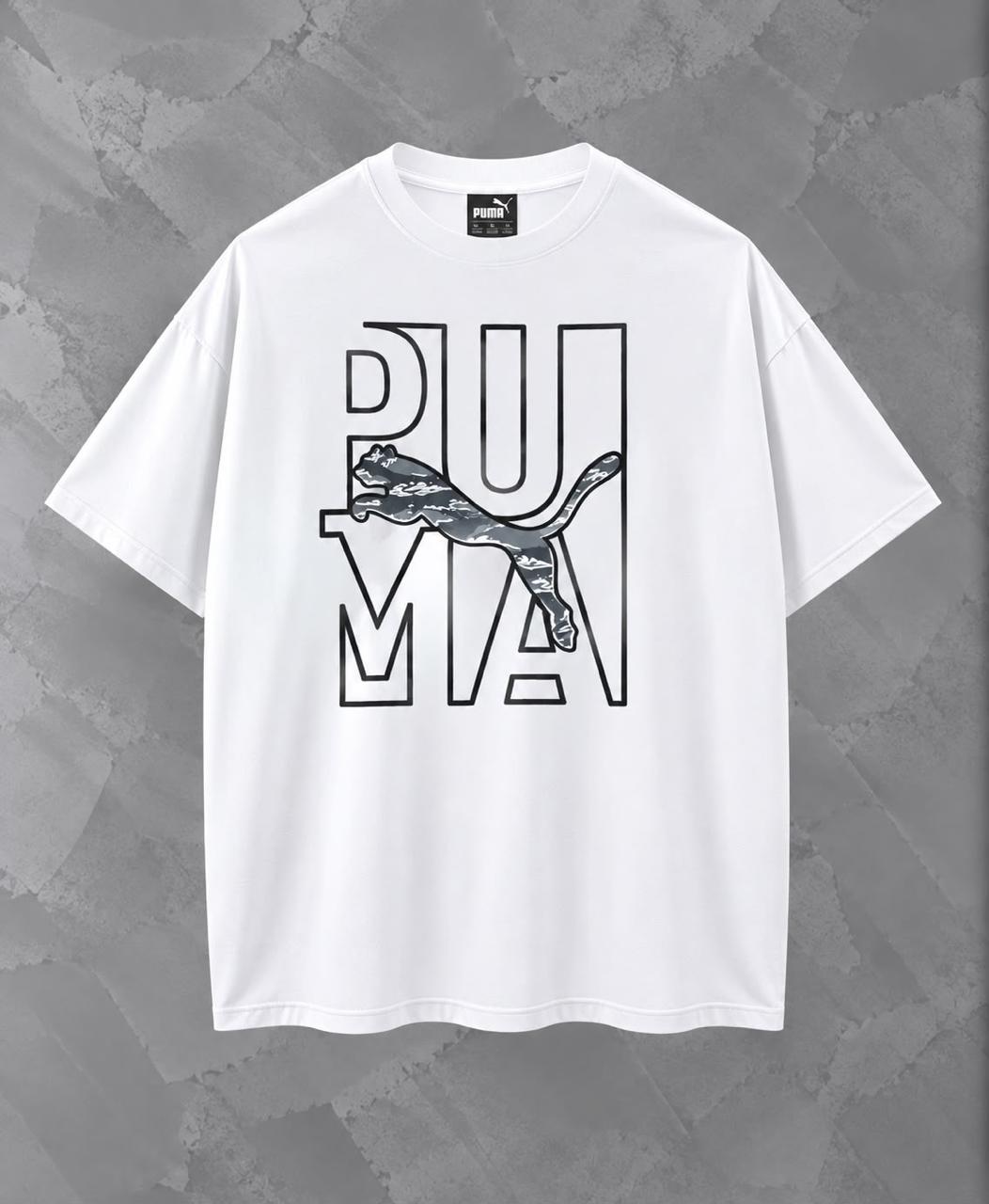 Camisa Puma Big Logo Panther — frente