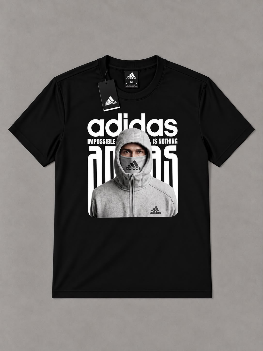 Camisa Adidas Impossible Hoodie — frente