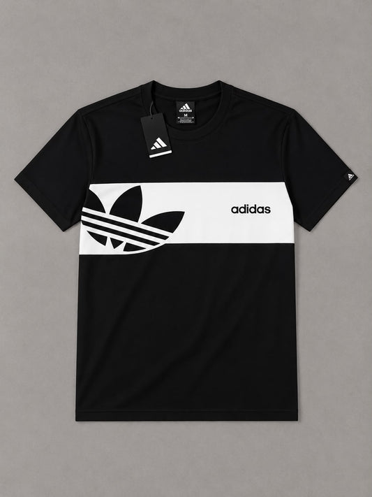 Camisa Adidas Trefoil Colorblock — frente