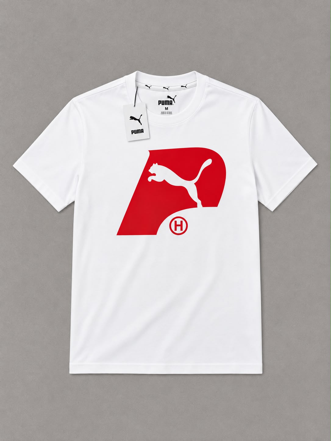 Camisa Puma Cat Panel H — frente