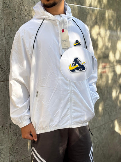 Casaco Corta Vento Importado Alpine North 2026 Branco com patch Palace