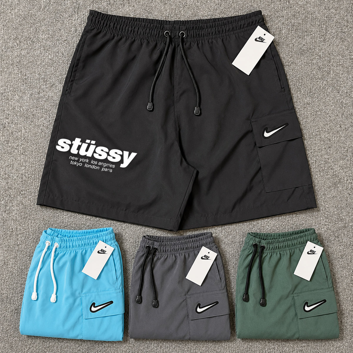 Short Premium Cargo Stussy Dice Roll