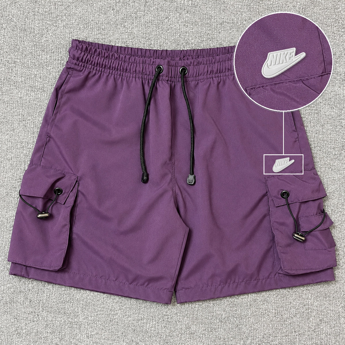 Short Premium Cargo Regulador Roxo
