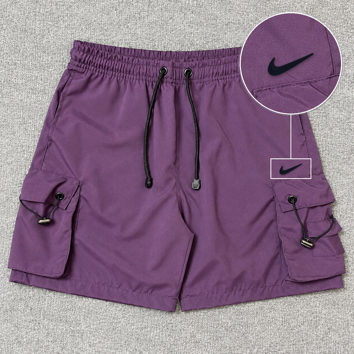 Short Premium Cargo Regulador Roxo