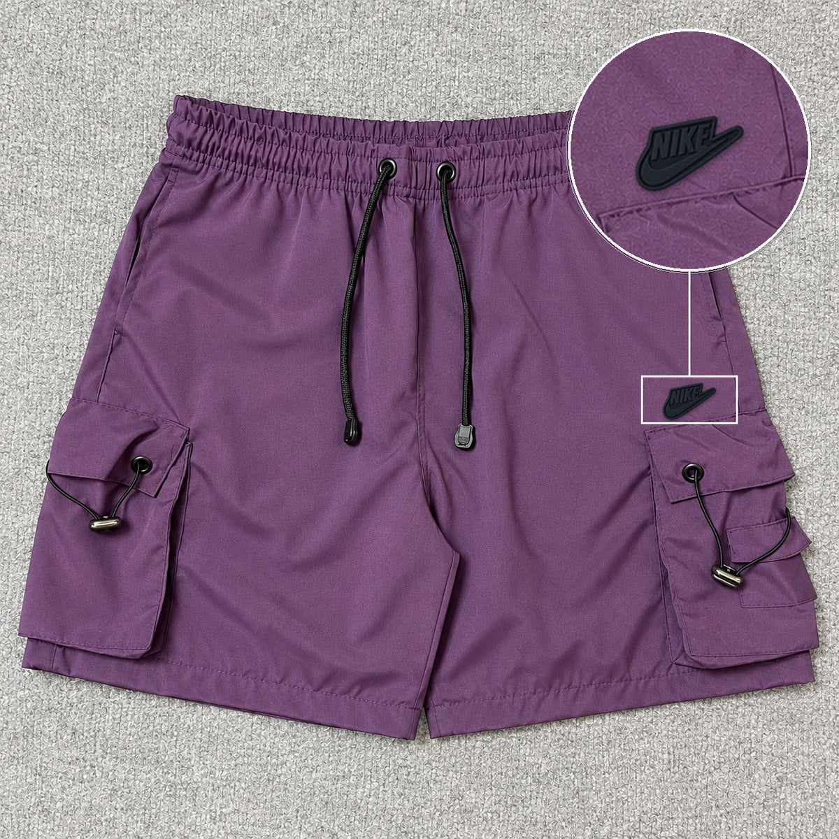 Short Premium Cargo Regulador Roxo