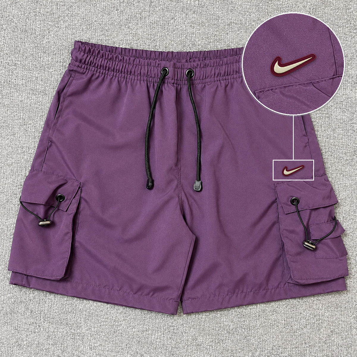 Short Premium Cargo Regulador Roxo