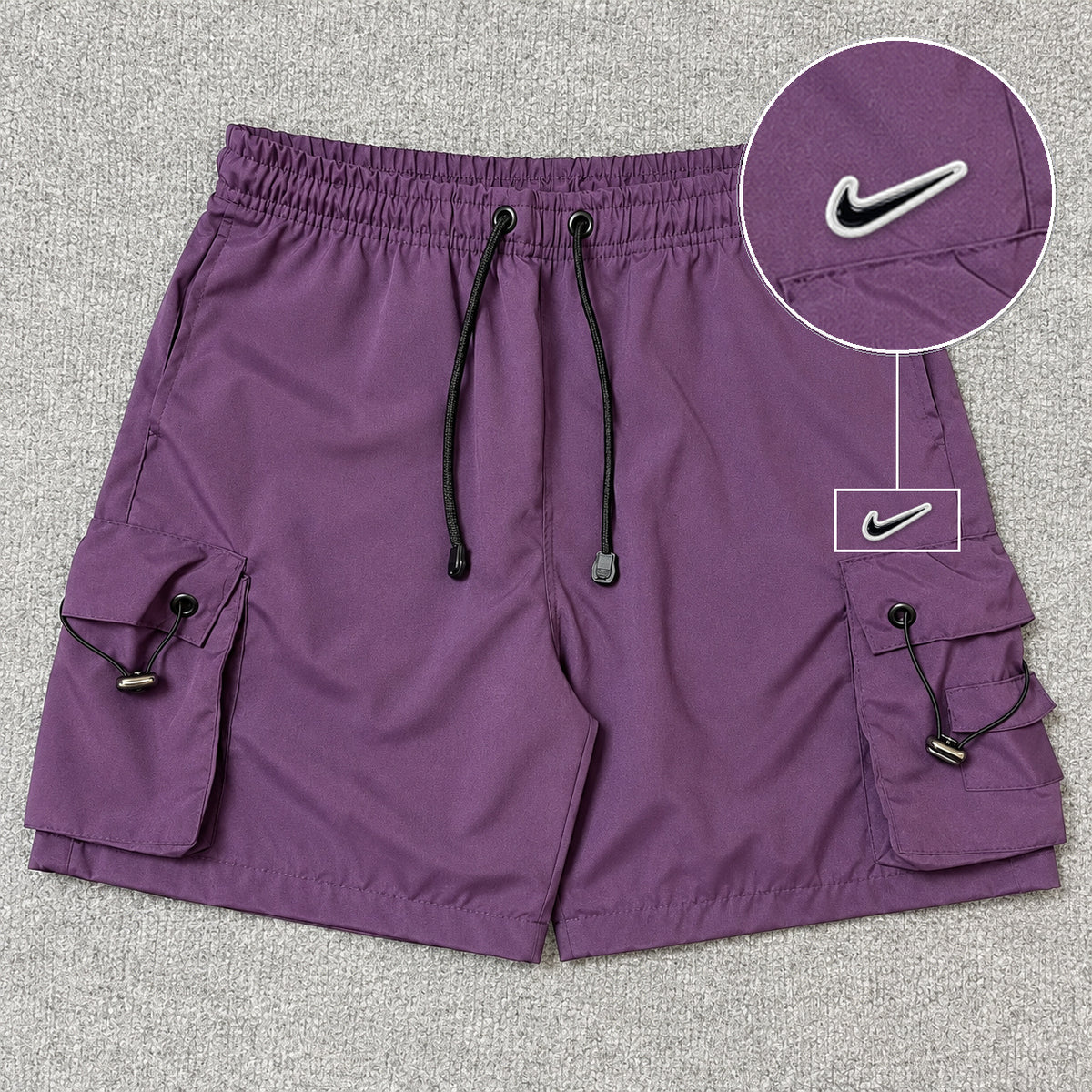Short Premium Cargo Regulador Roxo