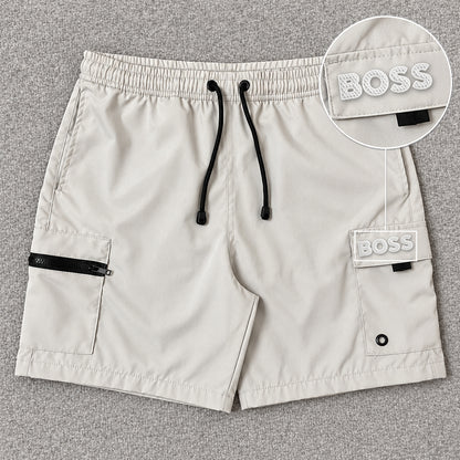Short Premium Cargo Zíper Off White