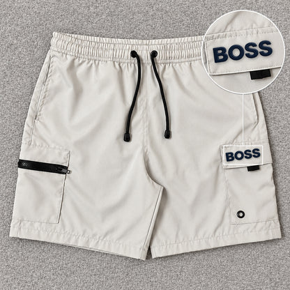 Short Premium Cargo Zíper Off White