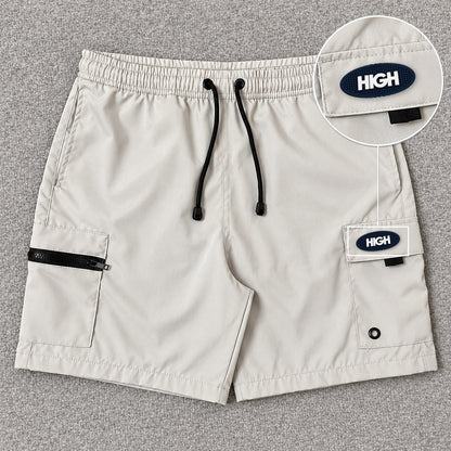 Short Premium Cargo Zíper Off White