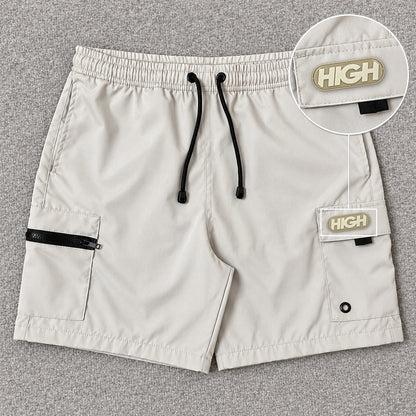 Short Premium Cargo Zíper Off White