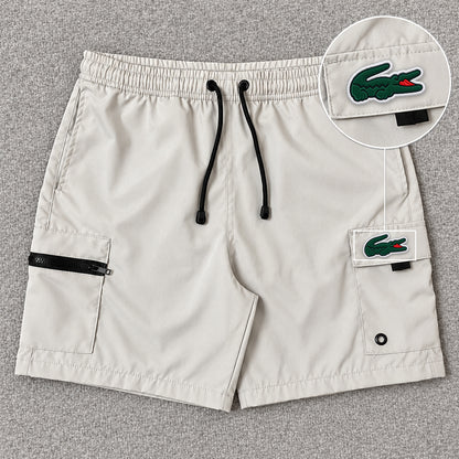Short Premium Cargo Zíper Off White