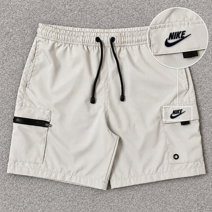 Short Premium Cargo Zíper Off White