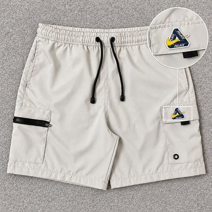 Short Premium Cargo Zíper Off White
