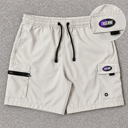Short Premium Cargo Zíper Off White