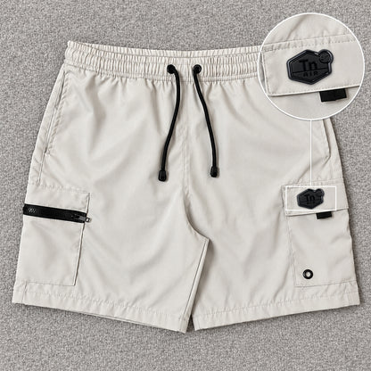 Short Premium Cargo Zíper Off White