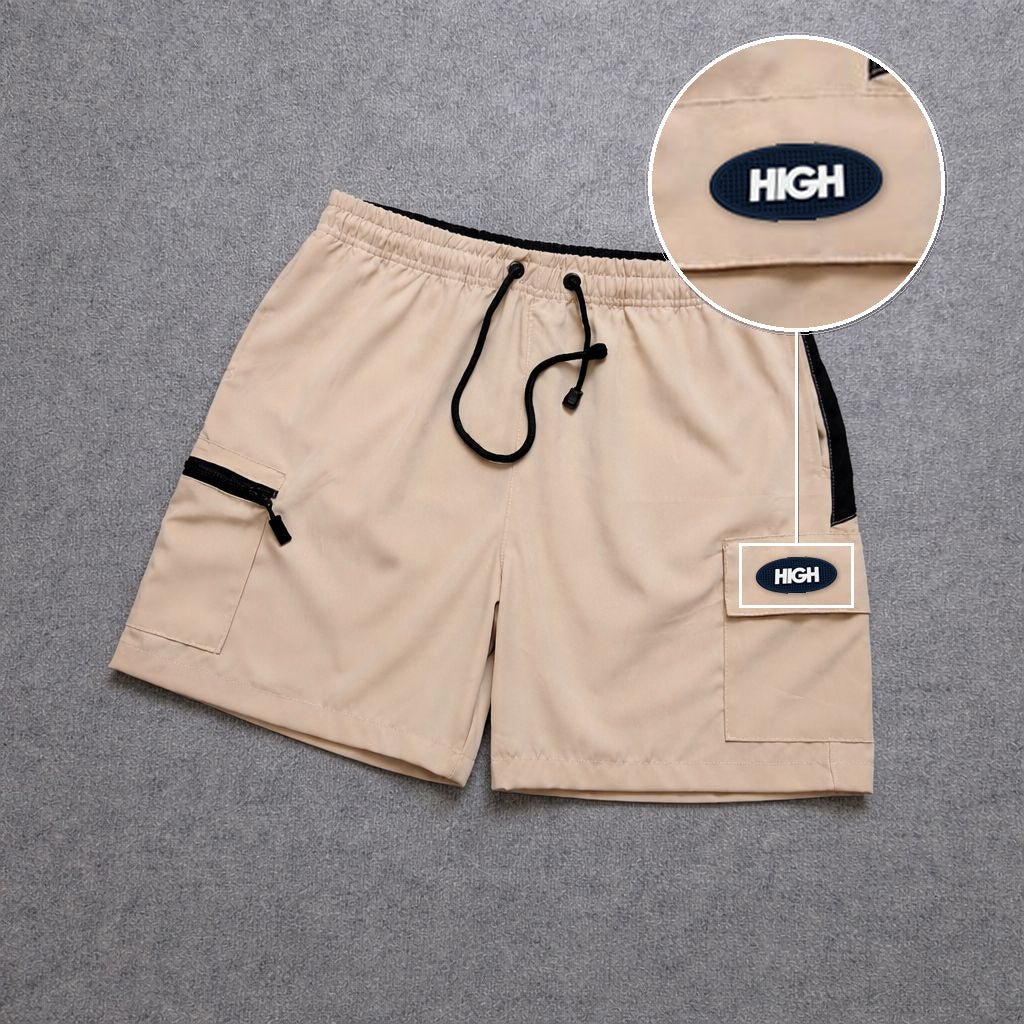 Short Premium Bicolor Off com patch High Oval