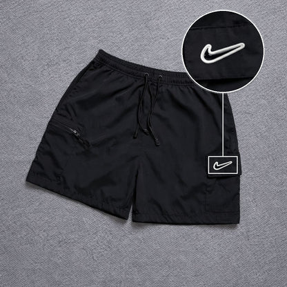 Short Premium Bicolor Preto com patch Nike Rs P B