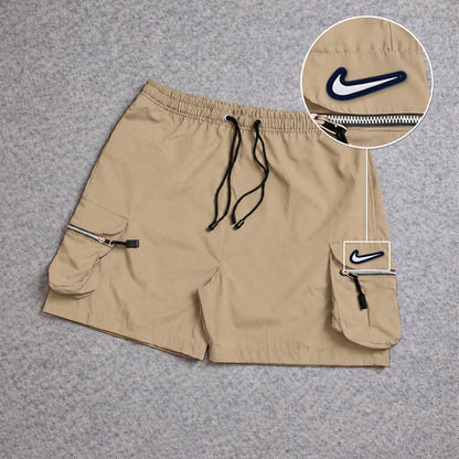 Short Premium Cargo Boll Bege com patch Nike Resinado B P