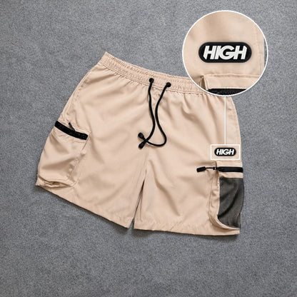 Short Premium Rede Off com patch High Resina Oval Preta