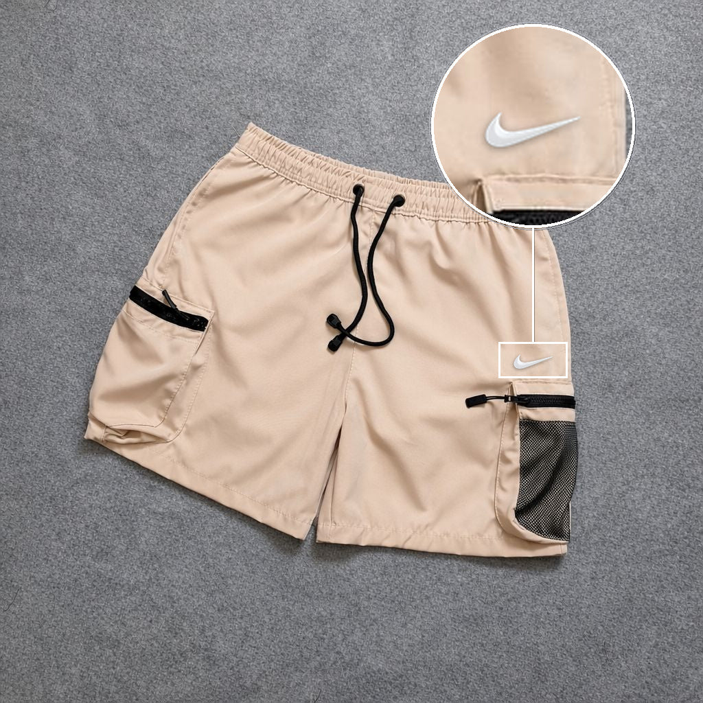 Short Premium Rede Off com patch Nike Swoosh Branco