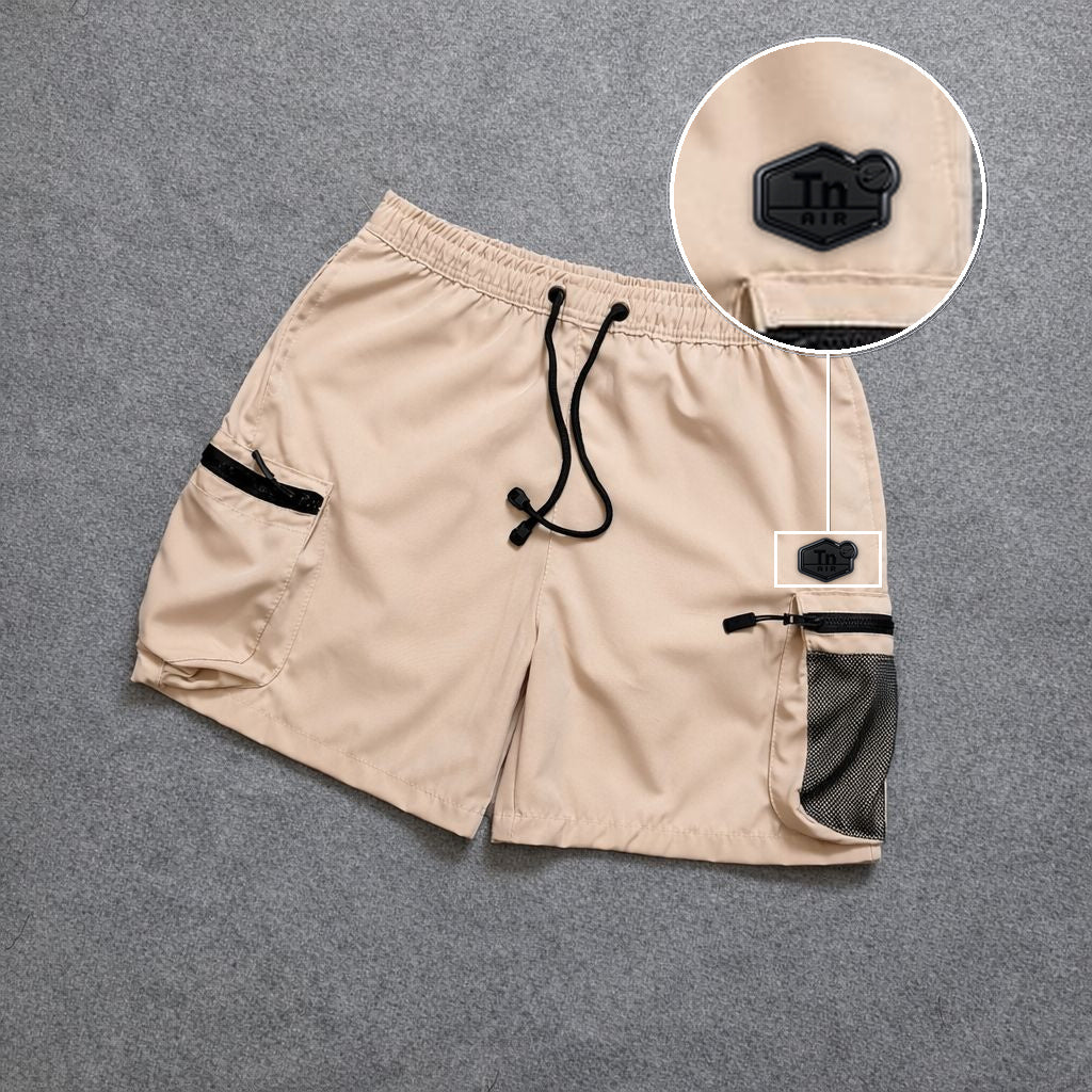 Short Premium Rede Off com patch Tn Resinado Preto