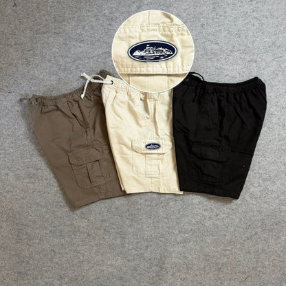 SHORT SARJA CARGO com patch Cortez Prisao