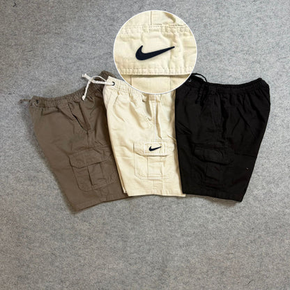 SHORT SARJA CARGO com patch Nike Facao Sp Preto