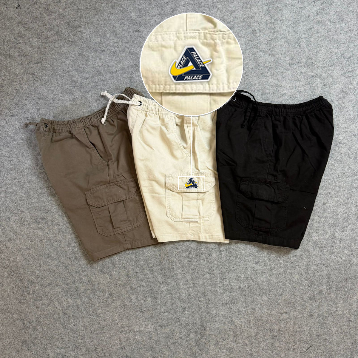 SHORT SARJA CARGO com patch Palace