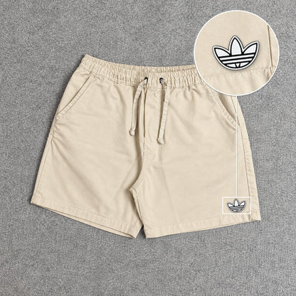SHORT SARJA MAURICINHO AREIA com patch Adidas P B