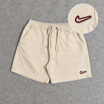 SHORT SARJA MAURICINHO AREIA com patch Nike Resinado Marrom