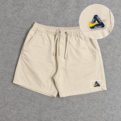 SHORT SARJA MAURICINHO AREIA com patch Palace