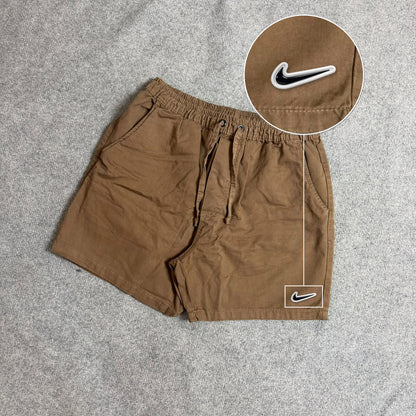 SHORT SARJA MAURICINHO CAQUI com patch Nike Rs P B