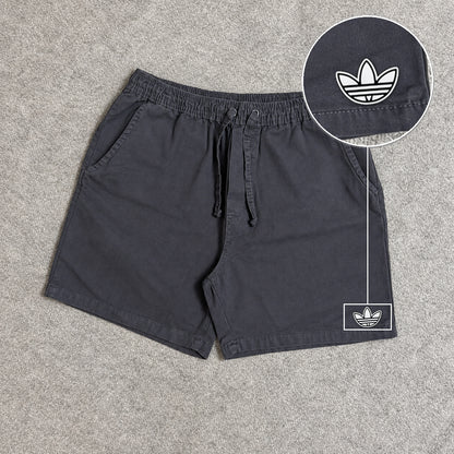 SHORT SARJA MAURICINHO CINZA CHUMBO com patch Adidas P B