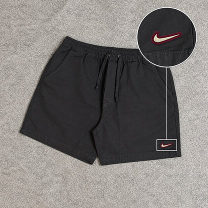 SHORT SARJA MAURICINHO PRETO com patch Nike Resinado Marrom